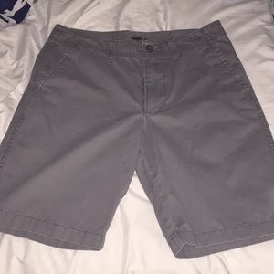 Grey khaki shorts